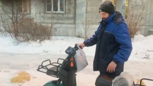 Электроскутер Wenbox U5 обзор деаф