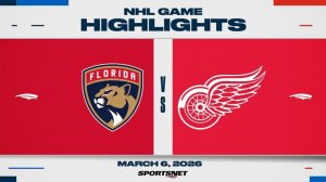 07.03.2026 | ОБЗОР МАТЧА | Детройт Ред Уингз - Флорида Пантерз | Highlights