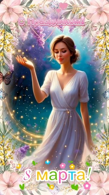 С Международным🌷Женским🌷днем 8🌷марта,Вас дорогие девочки,девушки,Женщины🌷Счастья,🌷Любви,Успеха!