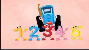 Синий трактор. Учим цифры с синим трактором. Мультик развивашка.