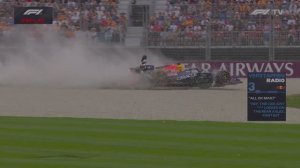 Формула 1. Авария Ферстаппена на Гран-при Австралии 2026 (квалификация)