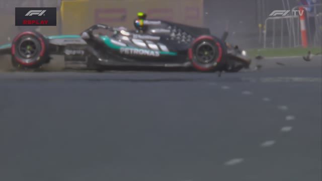 Формула 1. Авария Антонелли на Гран-при Австралии 2026 (3 практика)
