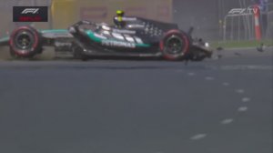 Формула 1. Авария Антонелли на Гран-при Австралии 2026 (3 практика)