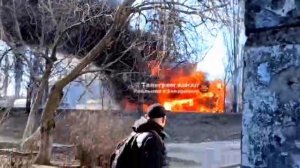 🇷🇺🔥🇺🇦Последствия удара FPV-дрона по автомобилю в Запорожье.