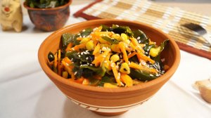 ВОДОРОСЛИ. Суперфуд. Морские водоросли для салата. Водоросли Вакаме. Салат с водорослями