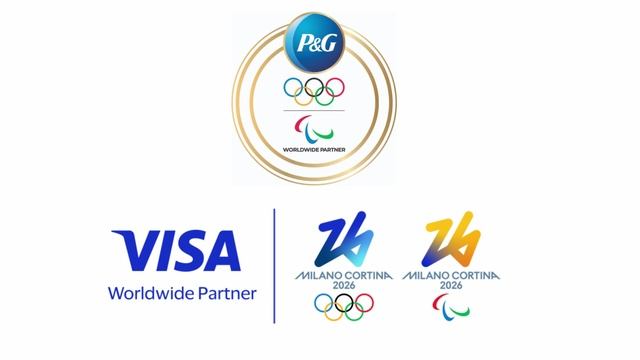 P&G & Visa - Partner mondiale dei Giochi Olimpici e Paralimpici Invernali Milano-Cortina 26