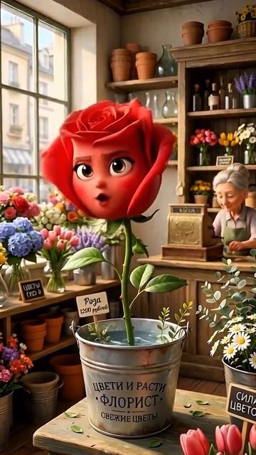 Нейросеть видео цветы