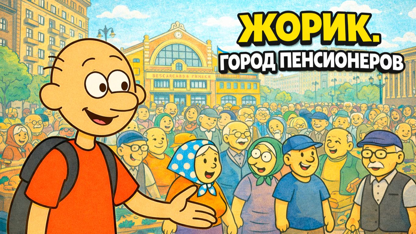 Жорик. Киев - город пенсионеров | Серия 3 | Социальная сатира 2024