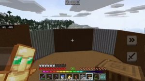 Я построил огромный замок в майнкрафте на хордкоре