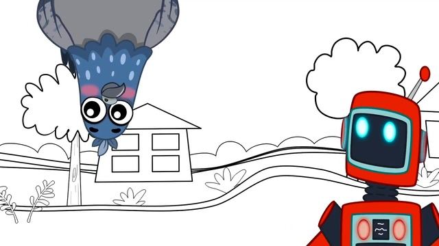 Учим цвета - Развивающая песенка мультик - Для детей