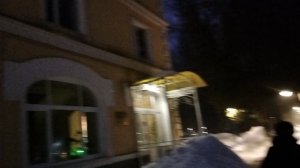 Усадьба "Архангельское"вечером.Тишина и красота.Ещё насладились белым снежком.