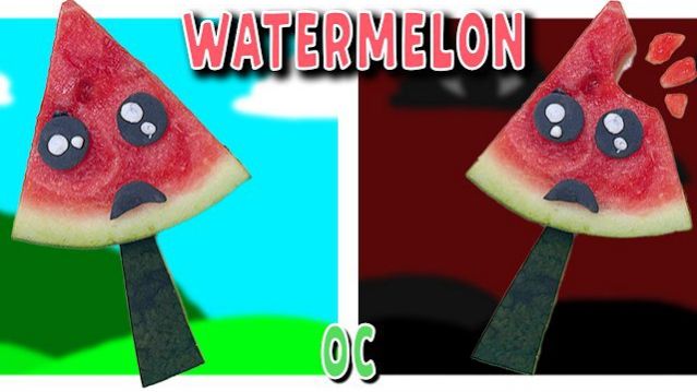 СПРУНКИ АРБУЗНЫЙ ПЕРСОНАЖ ДЕЛАЕМ ПЕРСОНАЖЕЙ СПРУНКИ ИЗ РЕАЛЬНОЙ ЕДЫ РЕАЛЬНОМ МИРЕ SPRUNKI INCREDIBOX