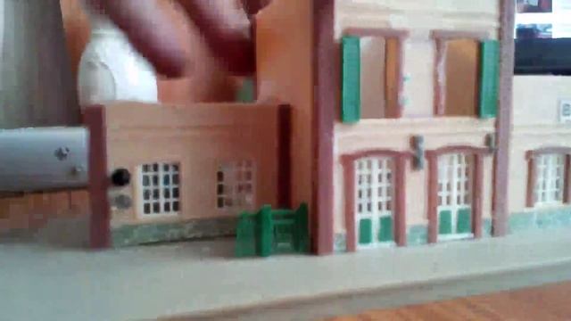 Измерение скорости модели в масштабе HO.