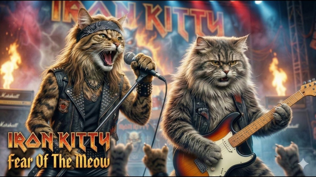 IRON KITTY - Fear Of The Meow