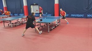 I ф. Чирков А. (704) - Недодаев И. (619) 07.03 настольный теннис Любительский турнир СПб