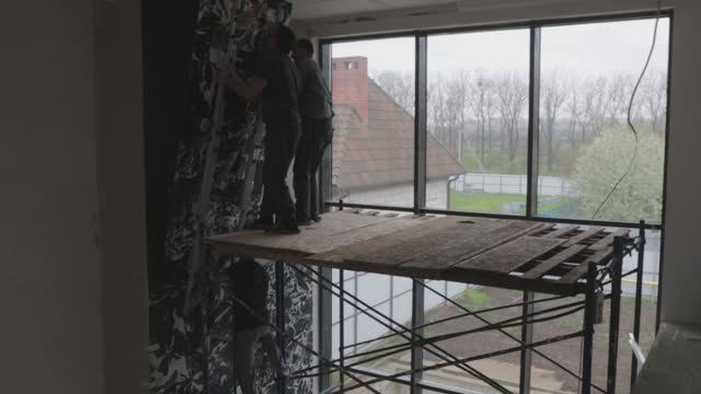 Облицовка КАМИНА крупноформатной плиткой. new #diy #топ #рекомендация