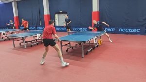 I ф. Зенкин М. (808) - Казачек Г. (613) 07.03 настольный теннис Любительский турнир СПб