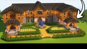 Minecraft: как построить особняк из ели | Обучающее видео🏠