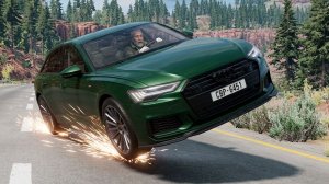 BeamNG Drive - Аварии с потерей управления