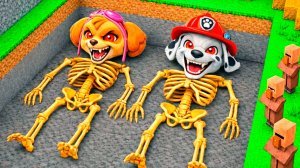 Я НАШЕЛ СЕКРЕТ СКАЙ МАРШАЛА ЩЕНЯЧИЙ ПАТРУЛЬ РАЙДЕР EXE ЗОМБИ АПОКАЛИПСИС В МАЙНКРАФТ МУЛЬТИК