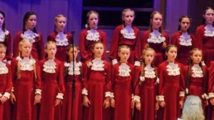 И. Брамс "Колыбельная", Большой детский хор им. В.С. Попова, Рождественский фестиваль, Дом музыки