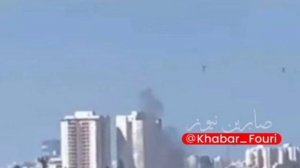 💥В Тель-Авиве прилеты. 
Иранцы отмечают сегодня первый день правления нового Верховного Лидера Модж