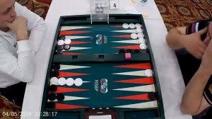 Длинные нарды. Р.Ибрагимов - К.Пустохин. Казань 2024