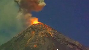 НЛО Над Вулканом Фуэго