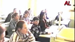 Гимназия № 293 СПб. Последний урок в 7-Д классе (1999г)