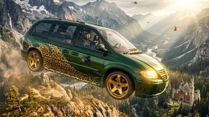 BeamNG Drive - Эпичные высокоскоростные прыжки на автомобилях