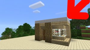 КАК ПОСТРОИТЬ МАЛЕНЬКИЙ СТАРТОВЫЙ ДОМ В МАЙНКРАФТ