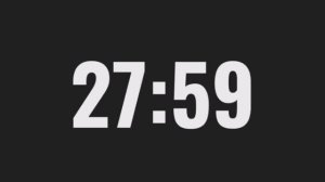 Таймер на 28 минут