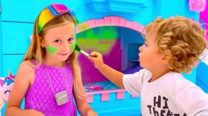 Настя придумывает игры