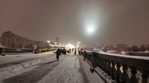 Ночная Москва зимой ❄️ Красная площадь и огни города которые завораживают