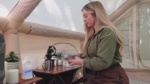 Летний кемпинг в лесу ｜ Летняя природа.