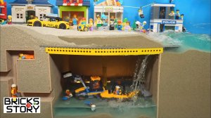 ЛЕГО ИСТОРИИ. Они выкопали шахту под городом! Прорыв плотины во время цунами!