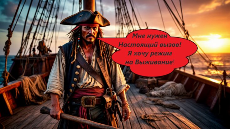 World of Sea Battle Бредовые идеи Капитана Квазара (часть 2). Режим на выживание!