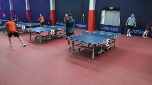 отбор Грязнов Г. (596) - Дегтерев А. (534) 07.03 настольный теннис Любительский турнир СПб