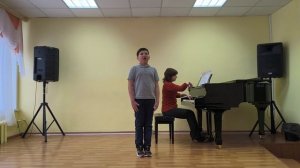 Неаполитанская песня «Санта Лючия», Белялов Эмиль, 10 лет