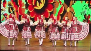 Русский народный танец Заплетися плетень