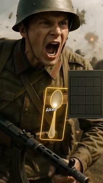 Зачем_Советские_Солдаты_Привязывали_Ложку_К_Поясу_#история_#ссср