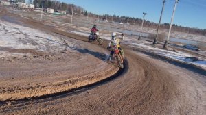 Школа мотокросса ZRT Тренировка поворотов