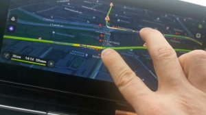 работа Яндекс навигатора 23 на OMODA c5