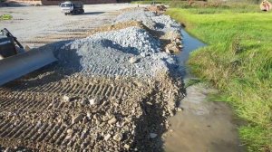 Строительство, засыпка очередной обзор