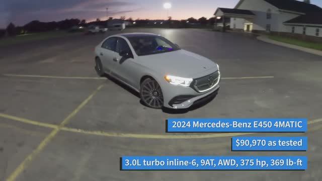 Обзор Mercedes-Benz E450 4MATIC Мерседес Бенз Е450 смотреть онлайн