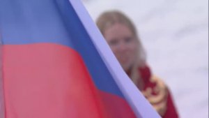 🎉 РУССКИЙ ТРИКОЛОР И ГИМН В ИТАЛИИ🇷🇺🇷🇺