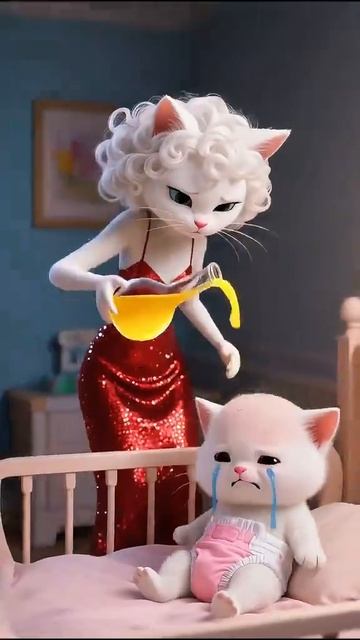 Кошка-няня ПОДМЕНИЛА котят! Моего она выбросила в море...