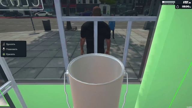 Симулятор Супермаркета покрасил стены Supermarket Simulator часть 11 прохождение Gameplay