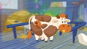 Простоквашино. Ферма.Корова