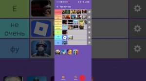 Тир лист игр #3